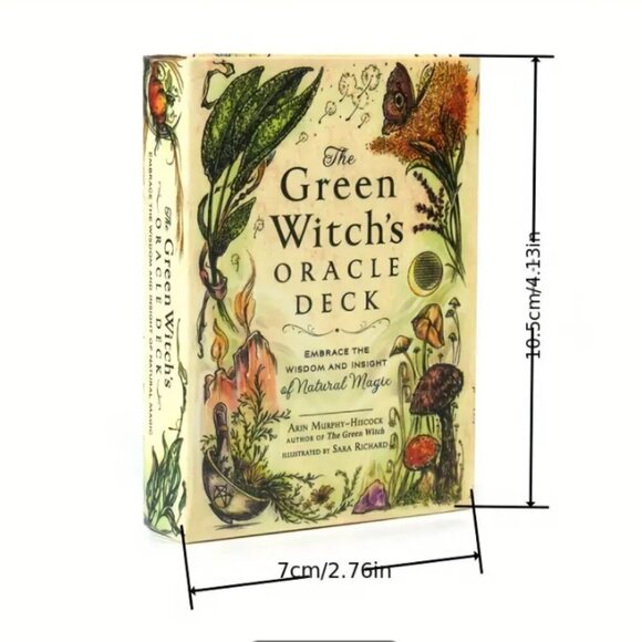 The Green Witch's Oracle Deck 50 Cards NWT - Picture 4 of 4